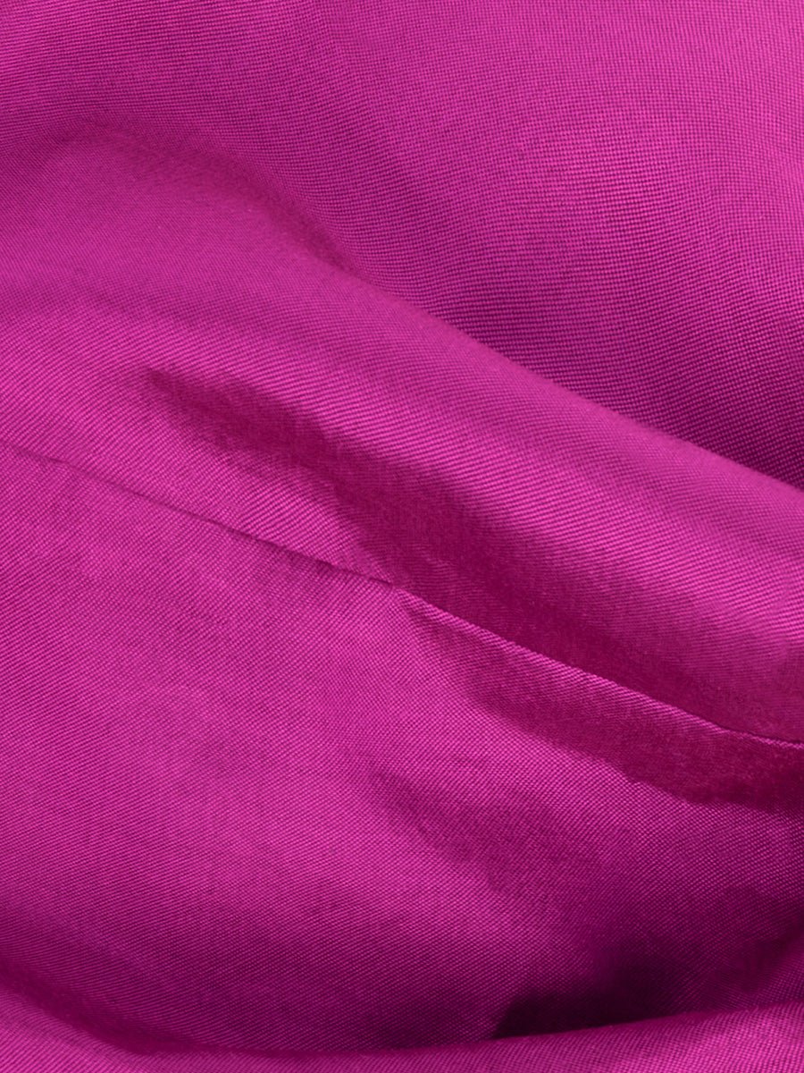 Isa Solid Silk Twist Headband - Fuscia - AMARIS