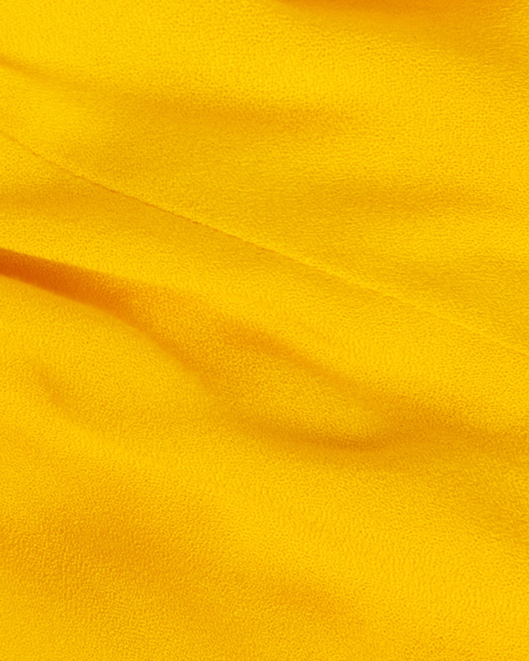 Isa Headband in Bamboo Crepe - Saffron