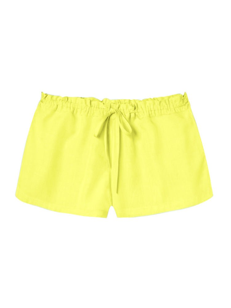 Low - Rise Poplin Lounge Short - Bulb - AMARIS