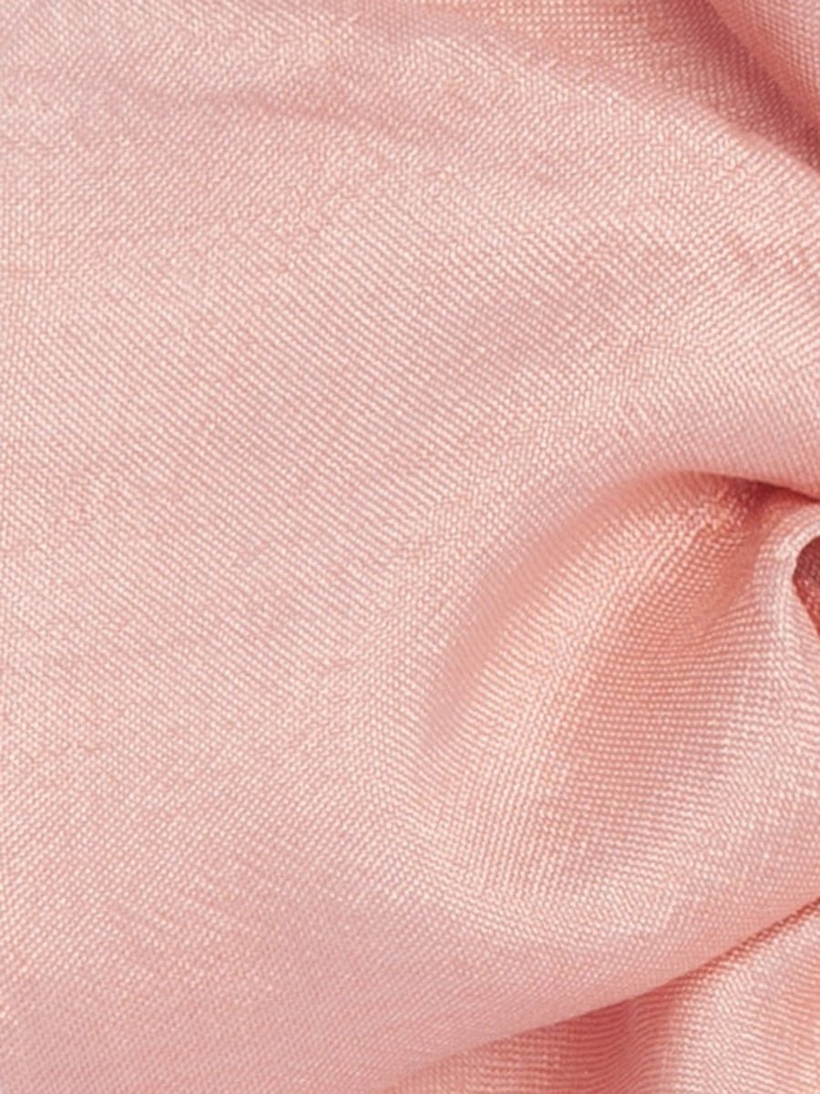 Soleil Solid Silk Scrunchie - Rose - AMARIS